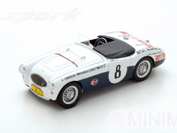 Spark Models S4129 Austin Healey 100S #8 Carrera Pan Am 1954