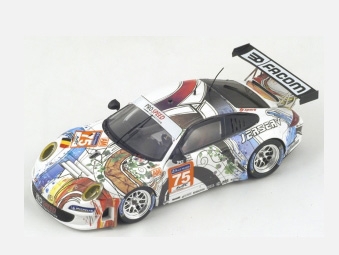 Spark Models S4233 Porsche 911 GT3 RSR #75 Le Mans 2014