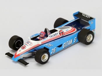 Spark Models S4265 LIGIER JS19 #25 3rd GP F1 Las Vegas 1982 