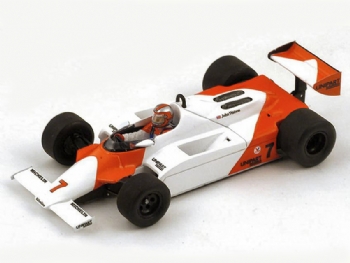 Spark Models S4301 Mc laren MP4/1 F.1 #7 Winner British GP 1981