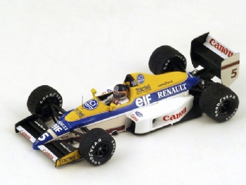 Spark Models S4322 Williams FW12C F.1 Renault #5 Winner Canadian GP 1