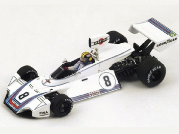 Spark Models S4345 Brabham BT 44 F.1 Ford #8 Winner Brazil GP 1975