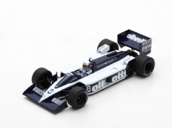 Spark Models S4350 Brabham BT55 F.1 BMW #8 Monaco GP 1986