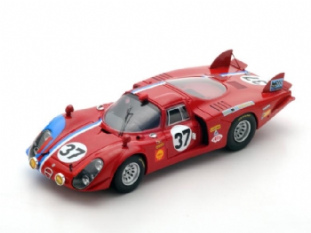 Spark Models S4369 Alfa Romeo 33/2 #37 Le Mans 1968