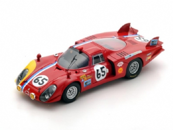 Spark Models S4371 Alfa Romeo 33/2 #65 Le Mans 1968