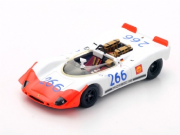 Spark Models S43TF69 Porsche 908/02 Spyder #266 Winner targa Florio 196