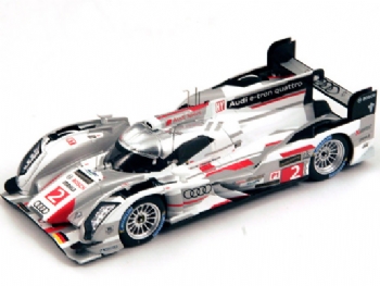 Spark Models S43LM13 Audi R-18 E-Tron Quattro #2 Winner Le Mans 2013 