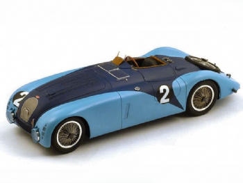 Spark Models S43LM37 Bugatti 57G #2 Winner Le Mans 1937