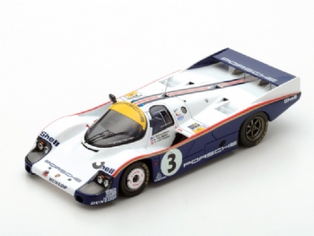 Spark Models S43LM83 Porsche 956 Rothmans #3 Winner Le Mans 1983