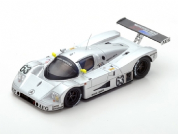 Spark Models S43LM89 Mercedes C9 #63 Winner Le Mans 1989