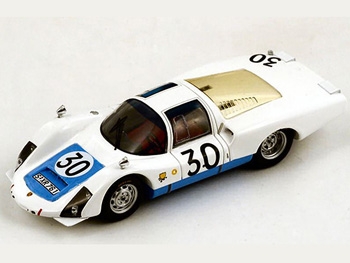 Spark Models S4486 Porsche 906/6L #30 Class Winners Le Mans 1966