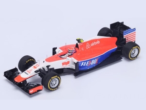 Spark Models S4623 Manor Marussia MR03B F.1 #53 USA GP 2015