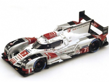 Spark Models S4633 Audi R18 #7 3rd Le Mans 2015