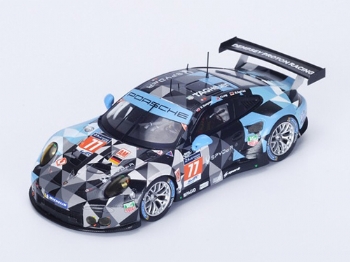 Spark Models S4672 PORSCHE 911 RSR #77 2nd LMGTE AM LM 2015 