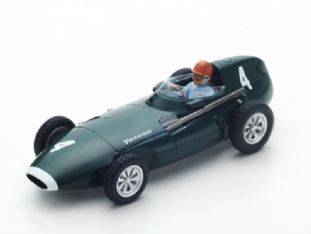 Spark Models S4872 Vanwall VW5 #4 Winner Belgium GP 1958