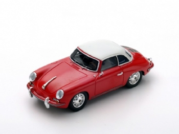 Spark Models S4922 Porsche 356C Cabriolet Hard-Top 1963