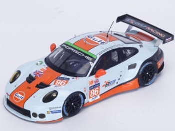 Spark Models S5141 PORSCHE 911 RSR Gulf #86 33rd Le Mans 2016