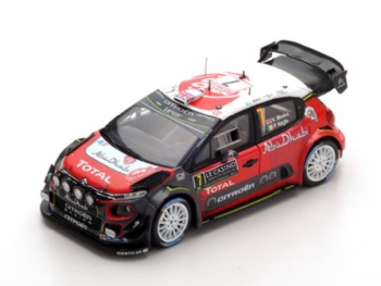 Spark Models S5155 Citroen C3 WRC #7 Rally Montecarlo 2017