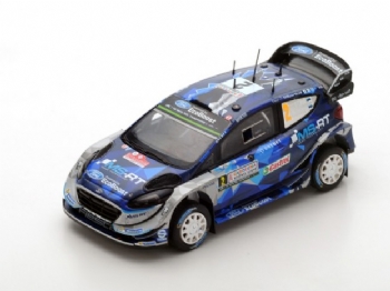 Spark Models S5167 Ford Fiesta WRC #2 Winner Rally d'Italia 2017