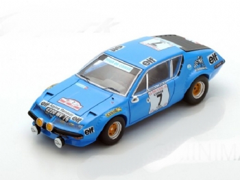 Spark Models S5478 Alpine Renault A310 #7 Tour de Corse 1974