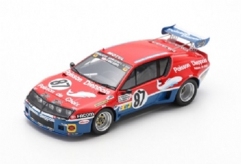 Spark Models S5480 Alpine Renault A310 #87 Le Mans 1977