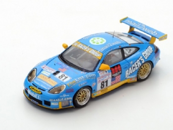 Spark Models S5517 Porsche 996 RSR #81 Le Mans 2002 