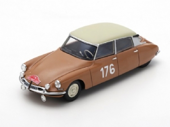 Spark Models S5530 Citroen ID19 #176 Winner Rally Montecarlo 1959