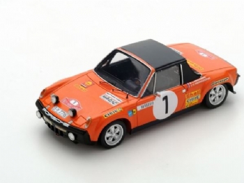 Spark Models S5583 Porsche 914/6 #1 Rally Montecarlo 1971