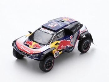 Spark Models S5622 Peugeot 3008 DKE Maxi #303 Winner Dakar 2018