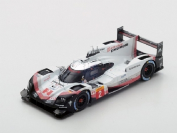 Spark Models S5845 Porsche 919 Hybrid #2 Champion WEC 2017