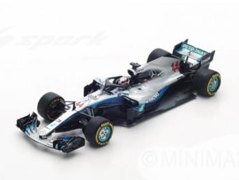 Spark Models S6052 Mercedes AMG W09 F.1 #44 GP Azerbajan 2018 