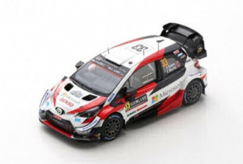 Spark Models S6568 Toyota Yaris WRC #33 Winner Rally Sweden 2020 