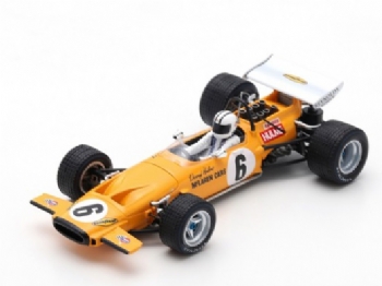 Spark Models S7140 Mc Laren M14A F.1 #6 2nd Sothafrican GP 1970 