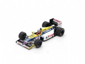 Spark Models S7481 Williams FW11 F.1 Honda #5 GP Belgio 1986