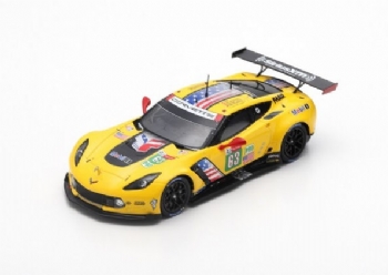 Spark Models S7928 Chevrolet Corvette C7R #63 Le Mans 2019