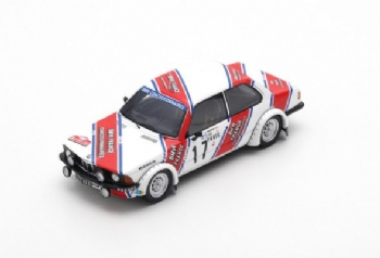 Spark Models S8400 BMW 320 Gr.2 #17 Rally Montecarlo 1980