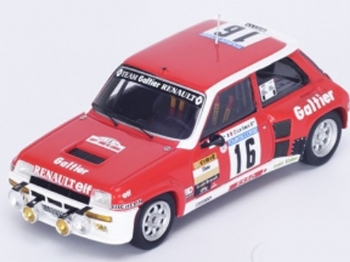 Spark Models SF100 RENAULT 5 Turbo #16 Tour de Corse 1981 