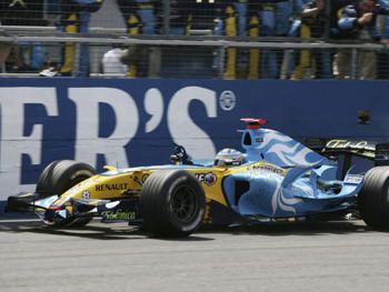 Silver Line SLK 039 Renault R26 F.1 British GP 2006 W.C.