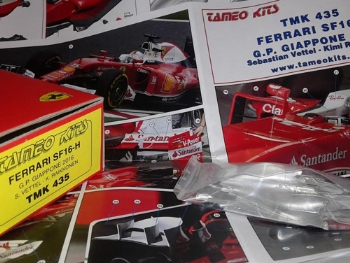 Tameo TMK 435 Ferrari SF16-H F.1 GP Giappone 2016