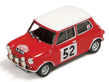 IXO RAC 084 BMC Cooper S #52 Winner Rally Monte Carlo 1965 